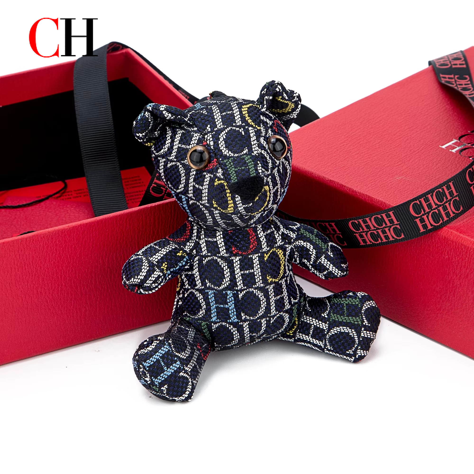 CH Bear Plush Keychain Monogra - огляд і ціна Monogram Keychain Leather