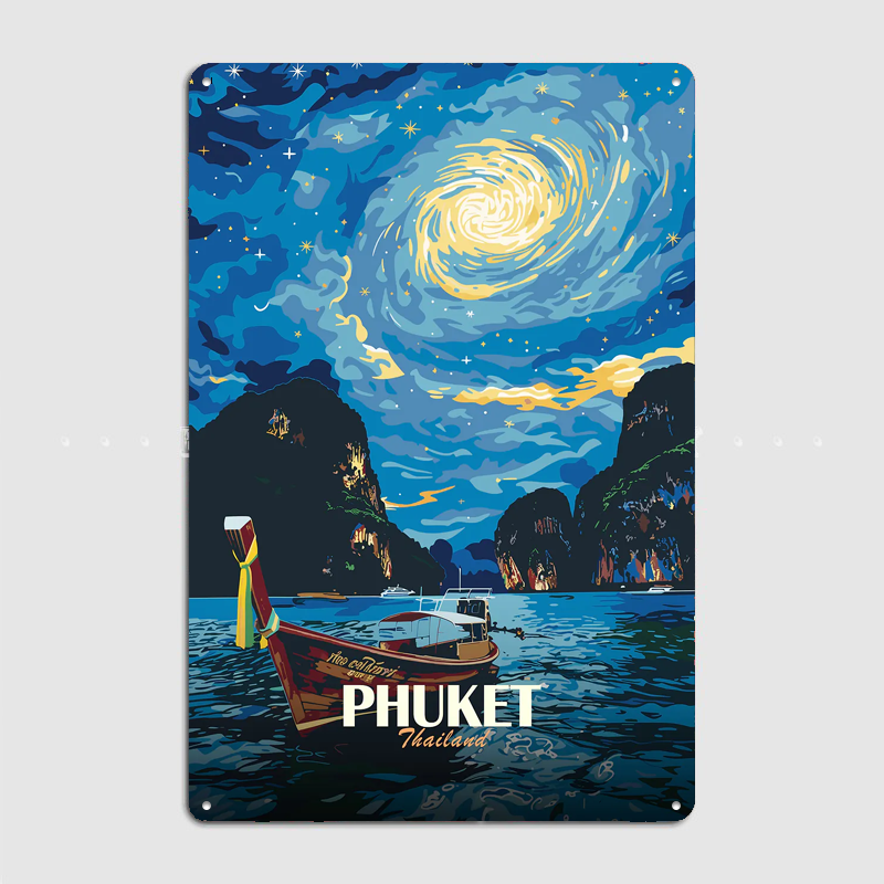 Phuket Thailand Night Sky Boat - огляд і ціна Custom Night Sky