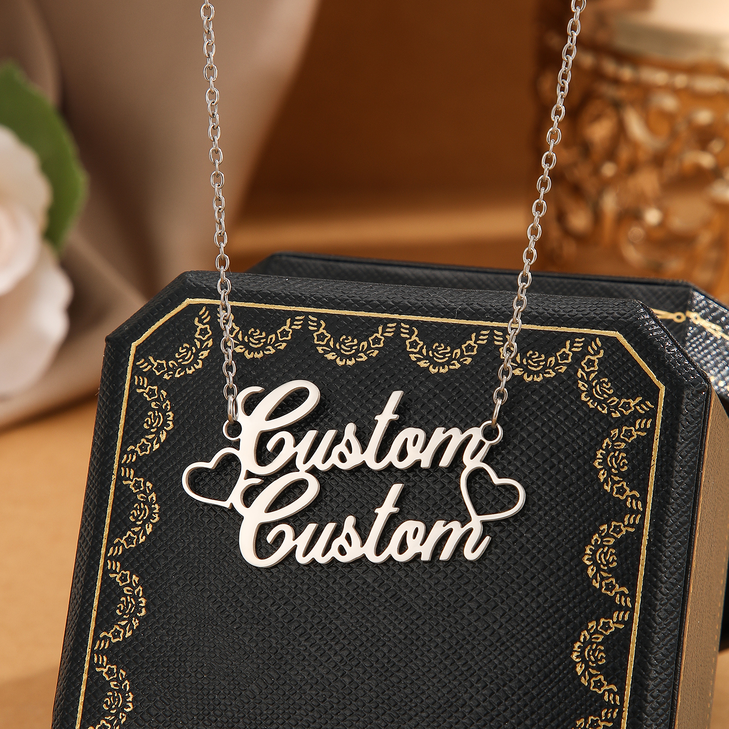 1pc Stainless Steel Customized - огляд і ціна Name Necklace Custom