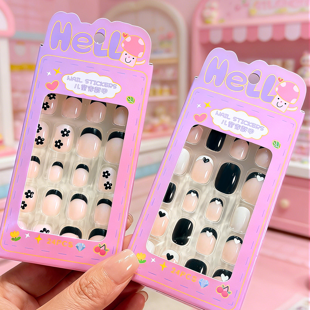 24Pcs/Box Cartoon Kids Press O - огляд і ціна Pressed Flower Art