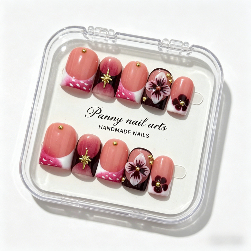 10Pcs Handmade Luxury Short Pr - огляд і ціна Pressed Flower Art
