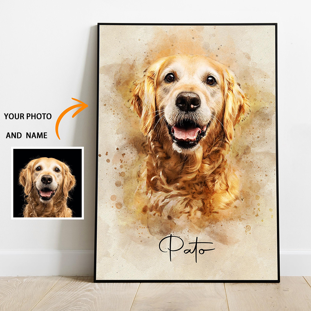 Personalized Pet Portraits Pho - огляд і ціна Pet Portrait Custom
