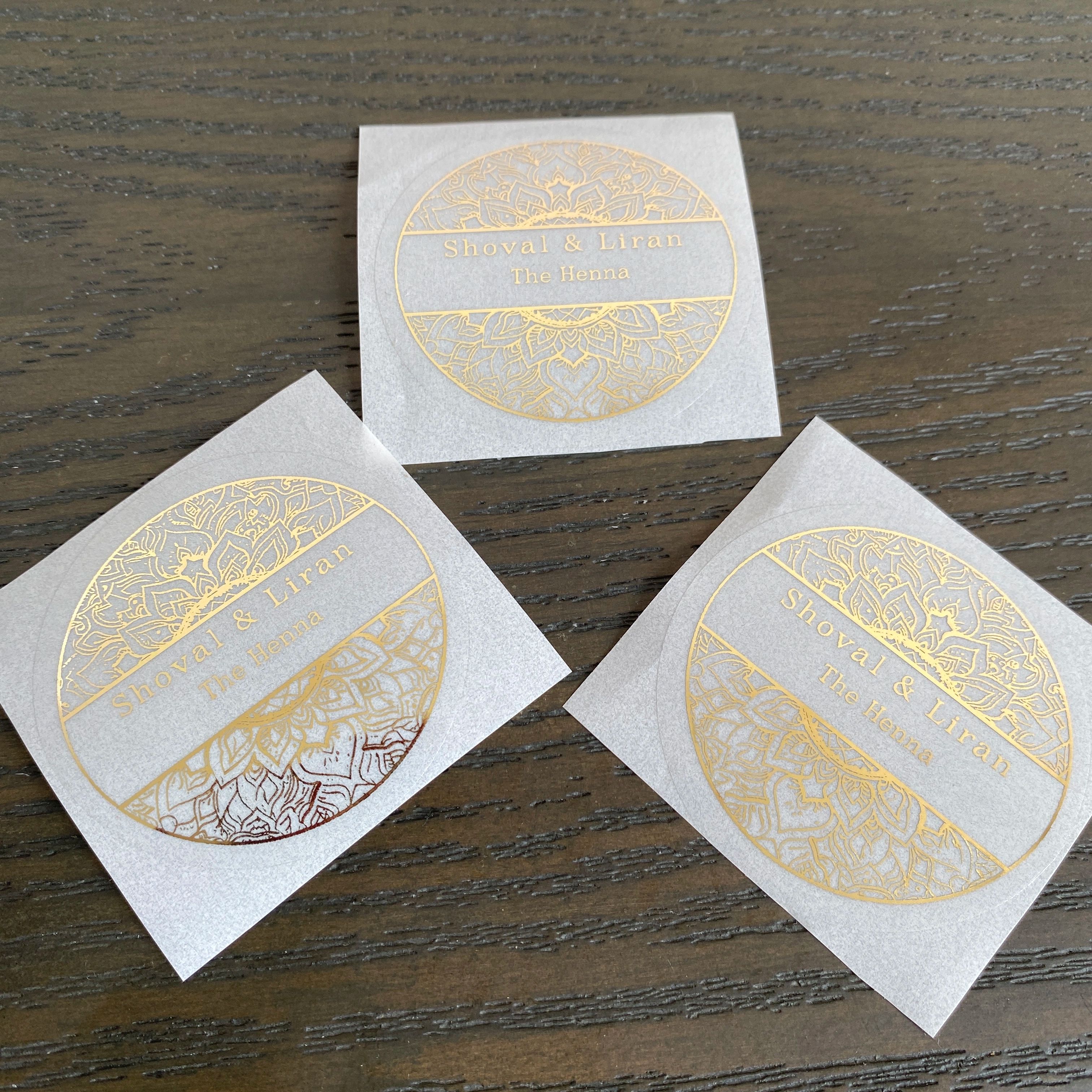 Custom henna day candle sticke - огляд і ціна Personalised Candle Label