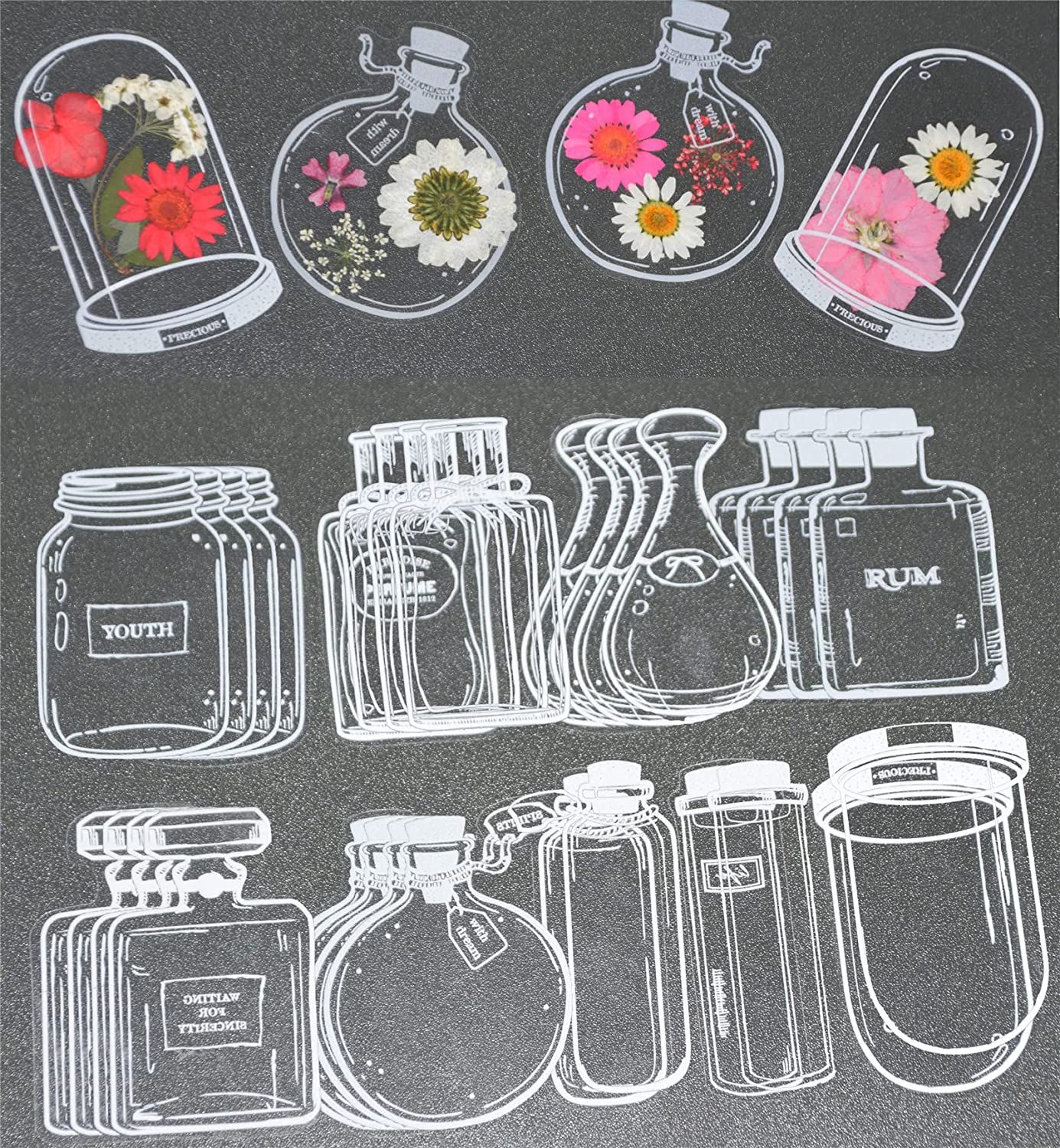 30Pcs Handmade DIY Transparent - огляд і ціна Dried Flower Bookmark