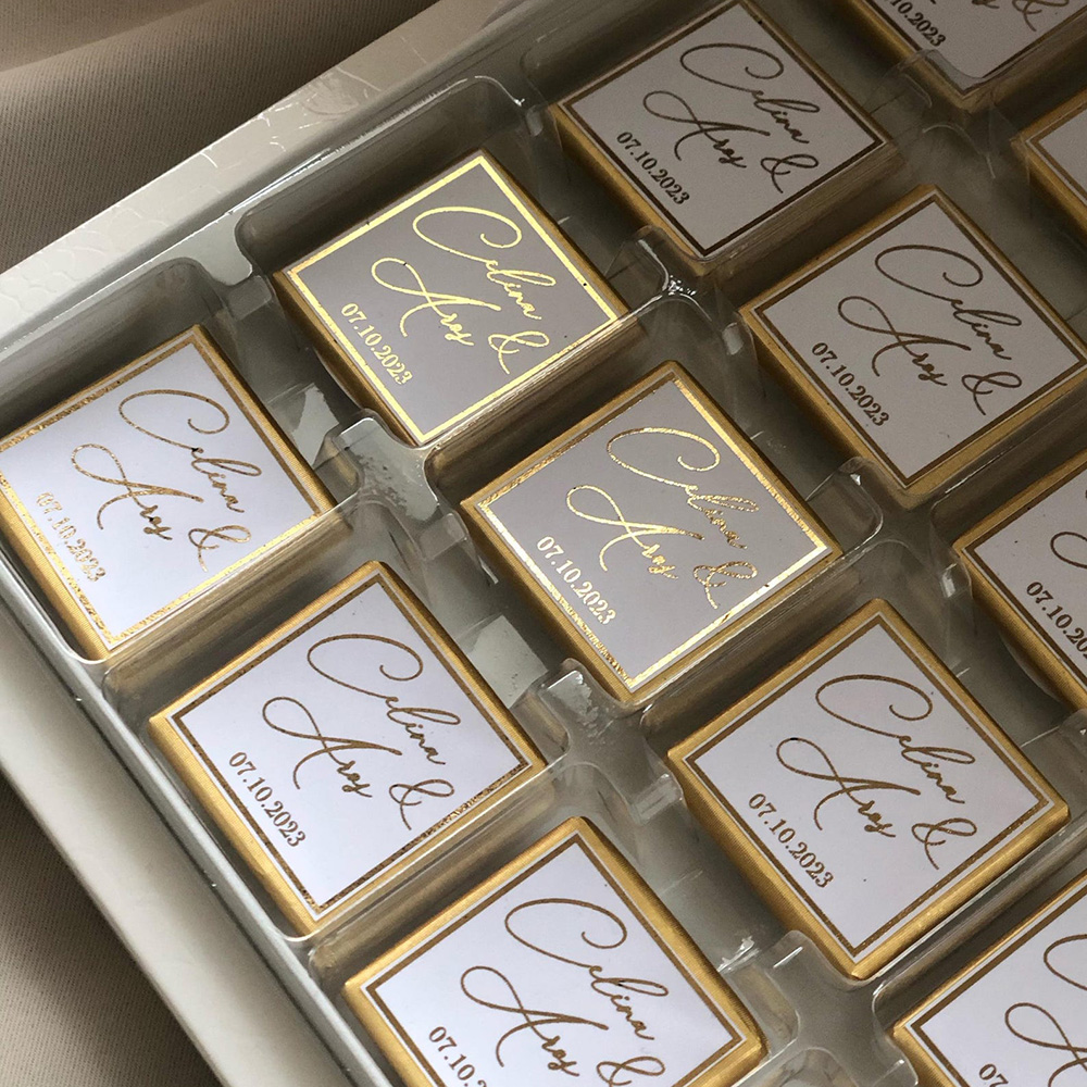 50pcs Wedding Chocolate Packin - огляд і ціна Personalised Candle Label