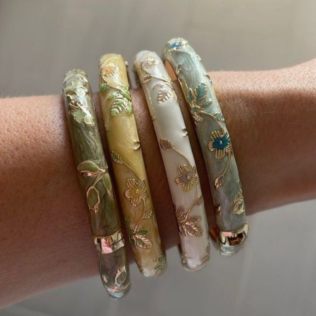4 small floral bracelets ename - огляд і ціна Coordinates Bracelet