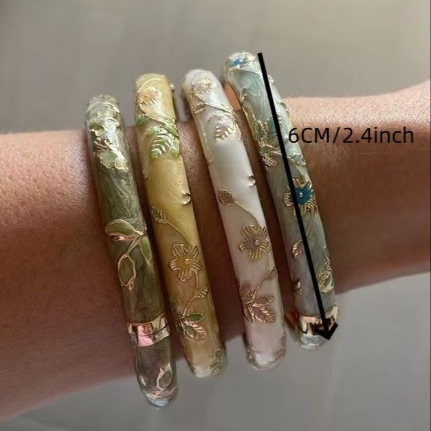 4 small floral bracelets ename - огляд і ціна Coordinates Bracelet