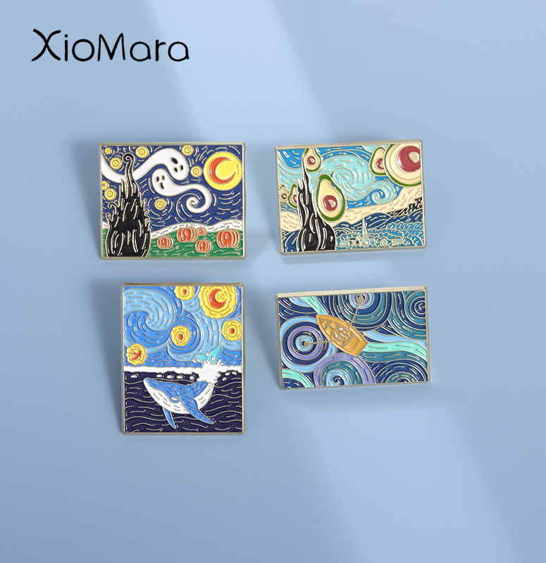 Abstract Oil Painting Enamel P - огляд і ціна Custom Night Sky