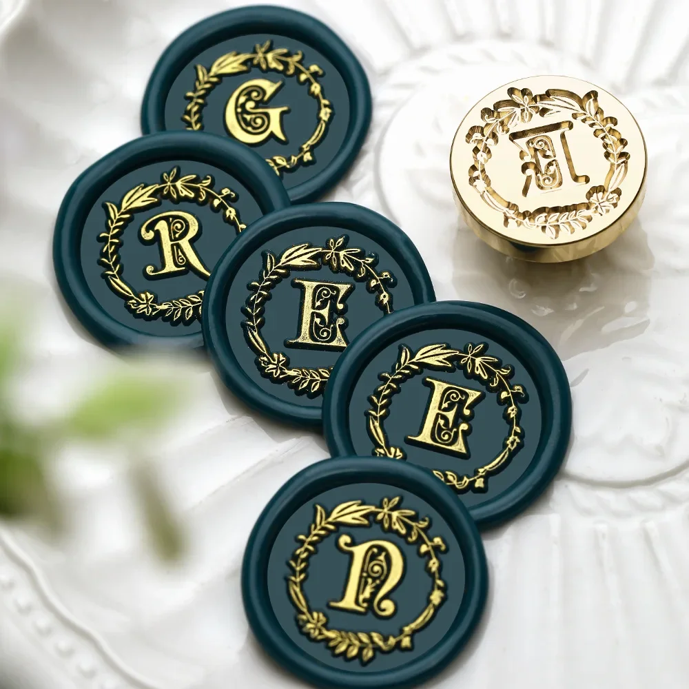 Flower wreath Letter Wax Seal  - огляд і ціна Wax Seal Letter Kit