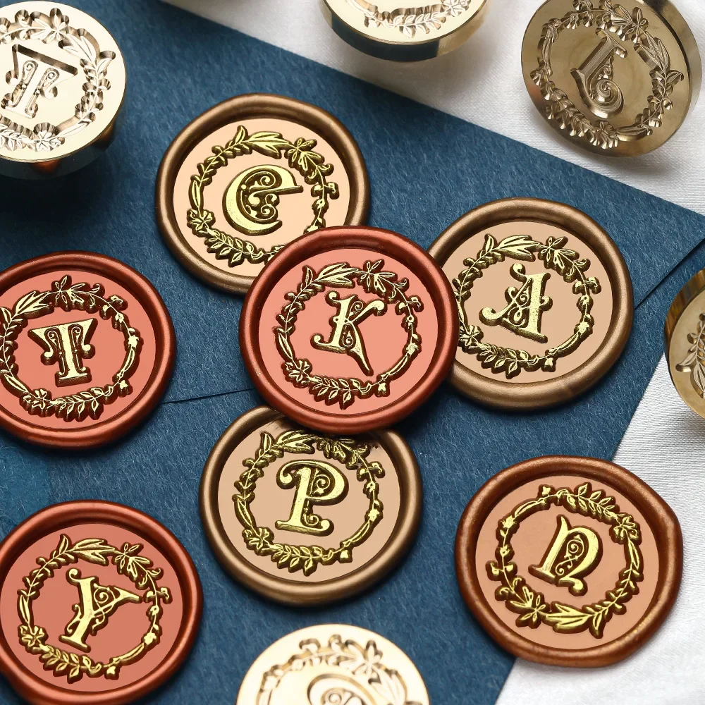 Flower wreath Letter Wax Seal  - огляд і ціна Wax Seal Letter Kit