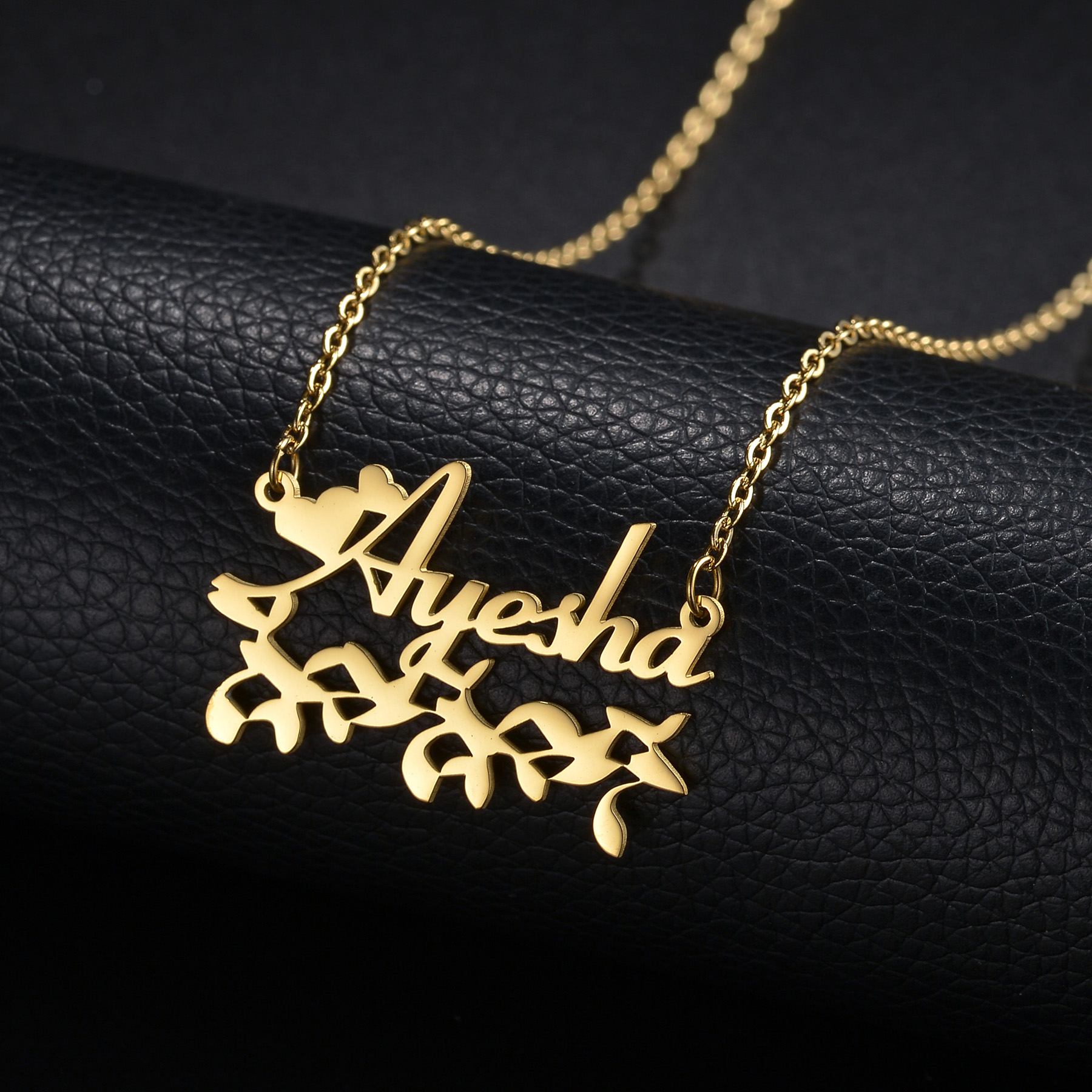 Atoztide Personalized Custom P - огляд і ціна Birth Flower Necklace
