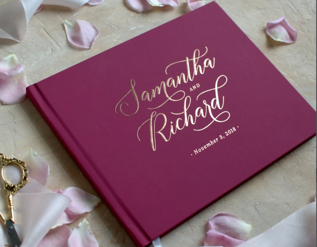 Custom Elegant Wedding Guest B - огляд і ціна Custom Photo Book