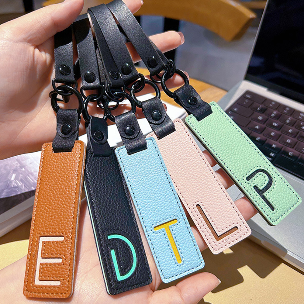 Classic Pu Leather Keychain A- - огляд і ціна Monogram Keychain Leather
