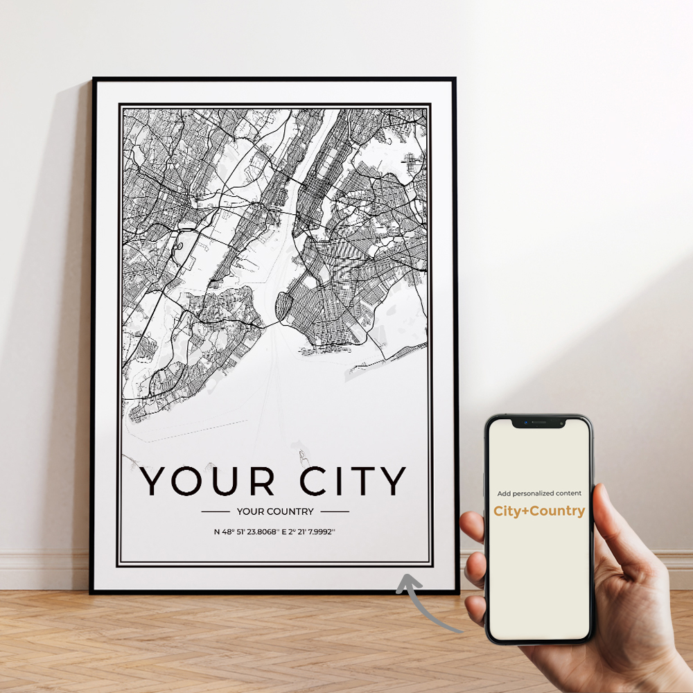 Custom Personalized City And C - огляд і ціна Custom Star Map