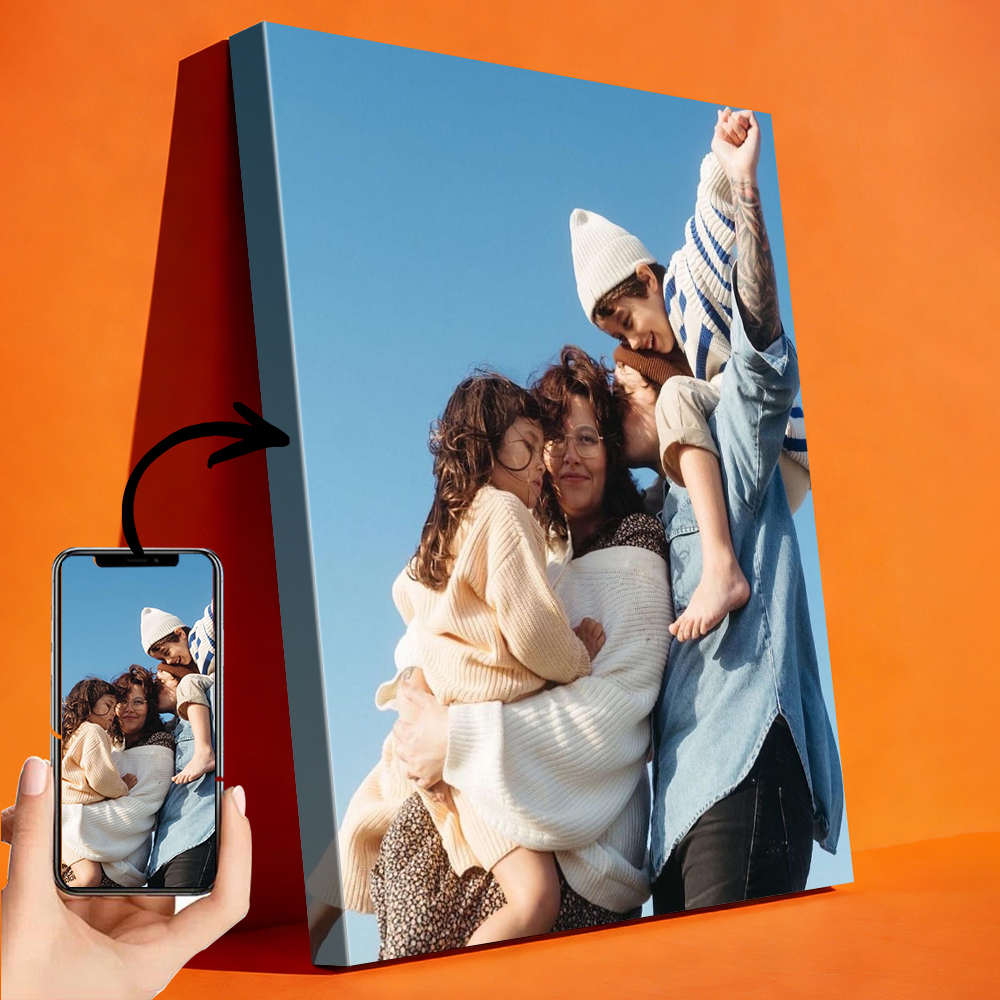 1 Pc Customized Photos on Canv - огляд і ціна Engraved Wood Frame