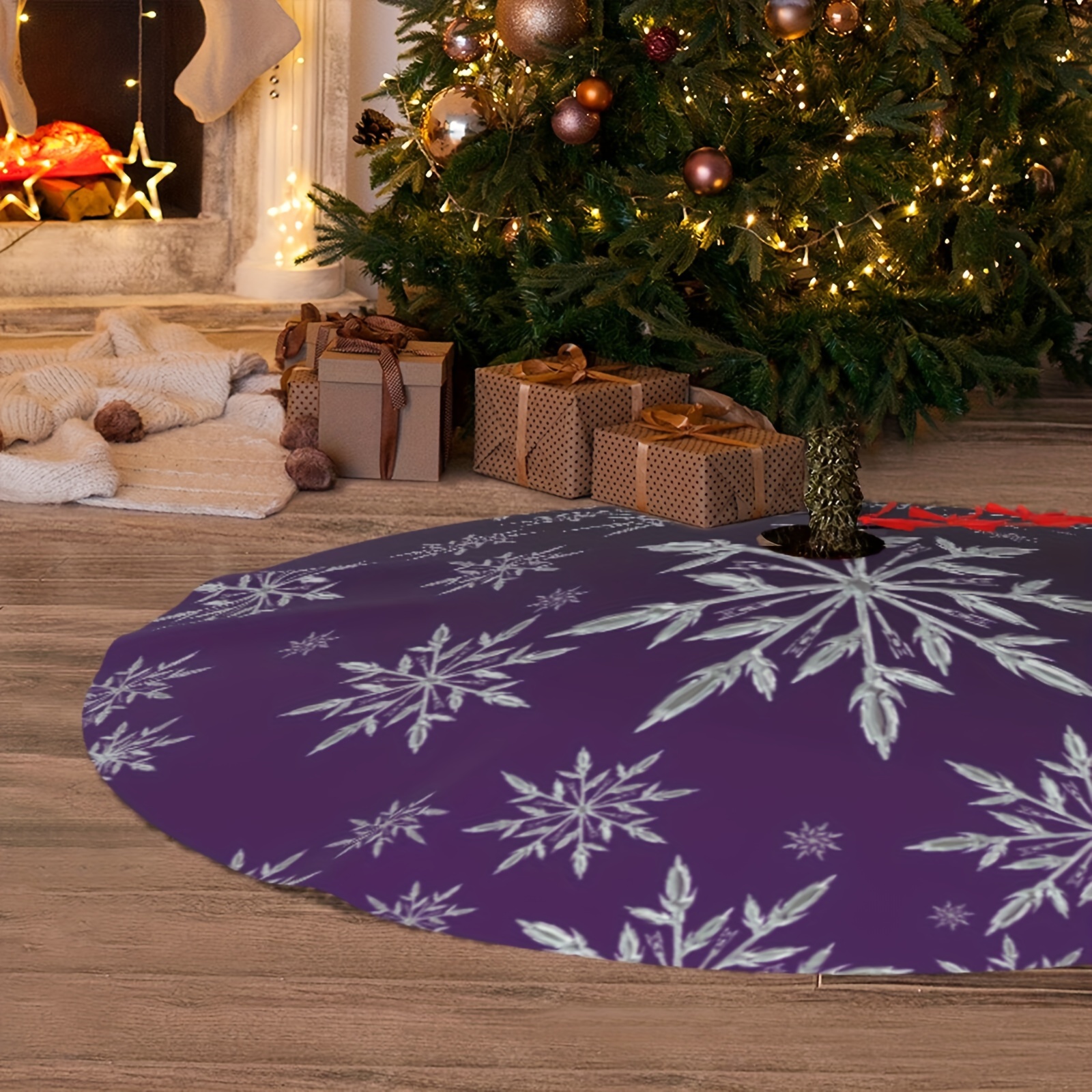 VIKAMA Deep Purple Snowflake P - огляд і ціна Family Tree Print