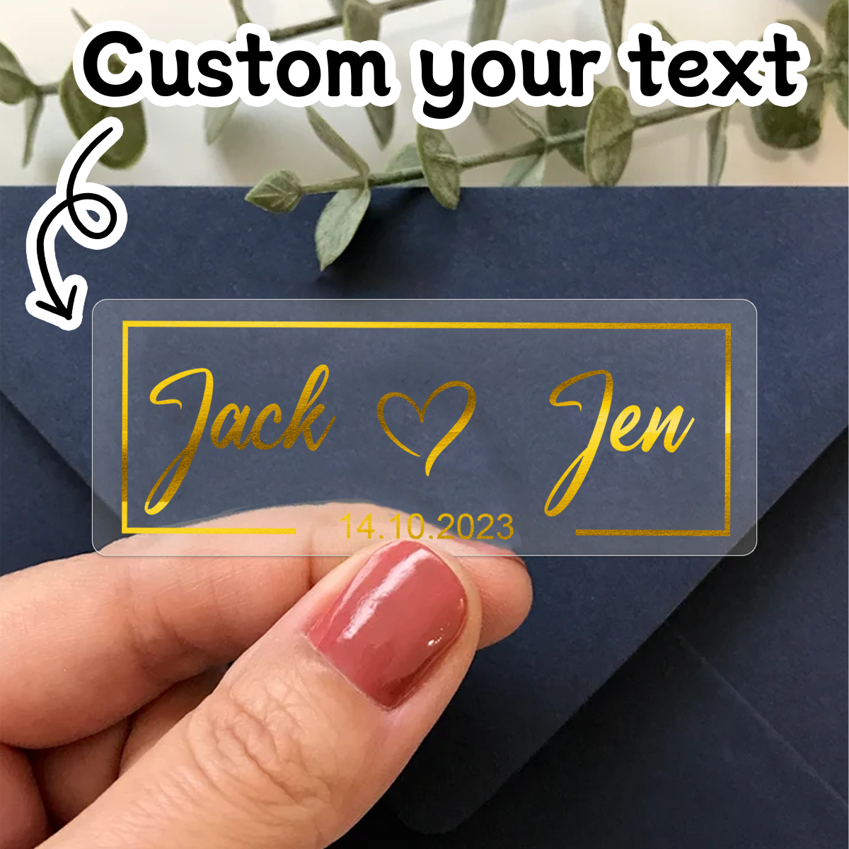 30-240pcs Custom Gold Stamping - огляд і ціна Personalised Candle Label