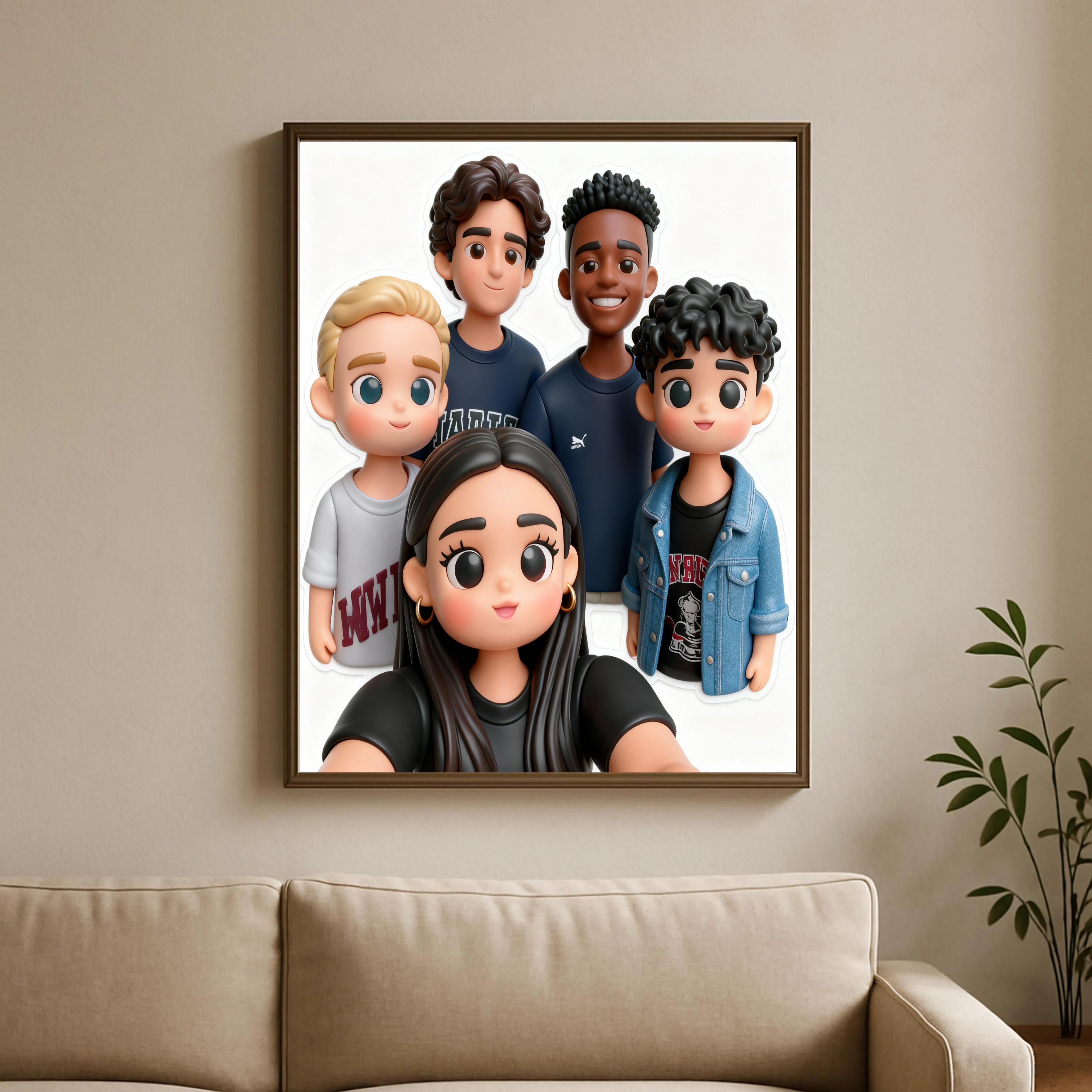 Personalized 3D Cartoon Charac - огляд і ціна Custom Star Map