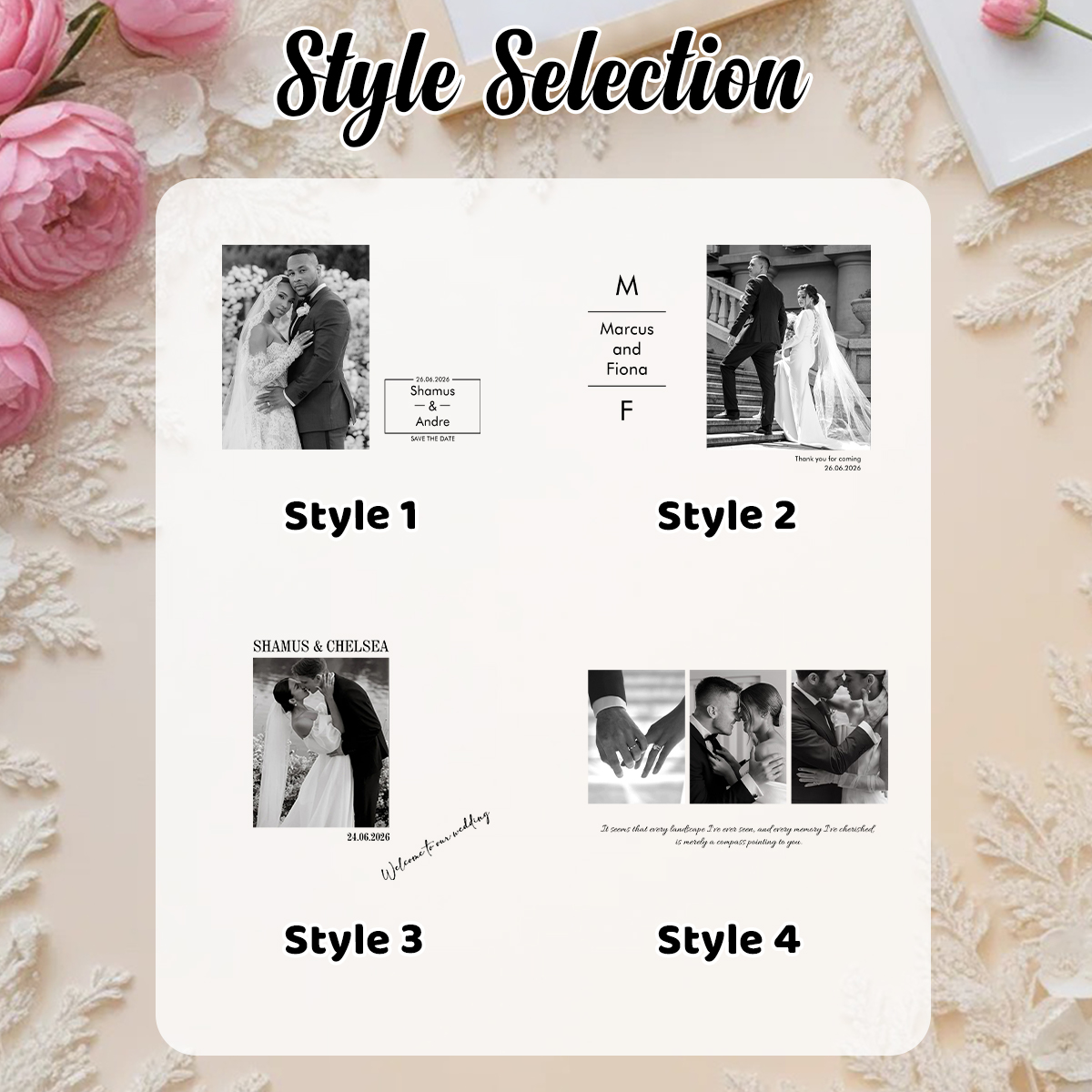 Customized wedding signature b - огляд і ціна Custom Photo Book