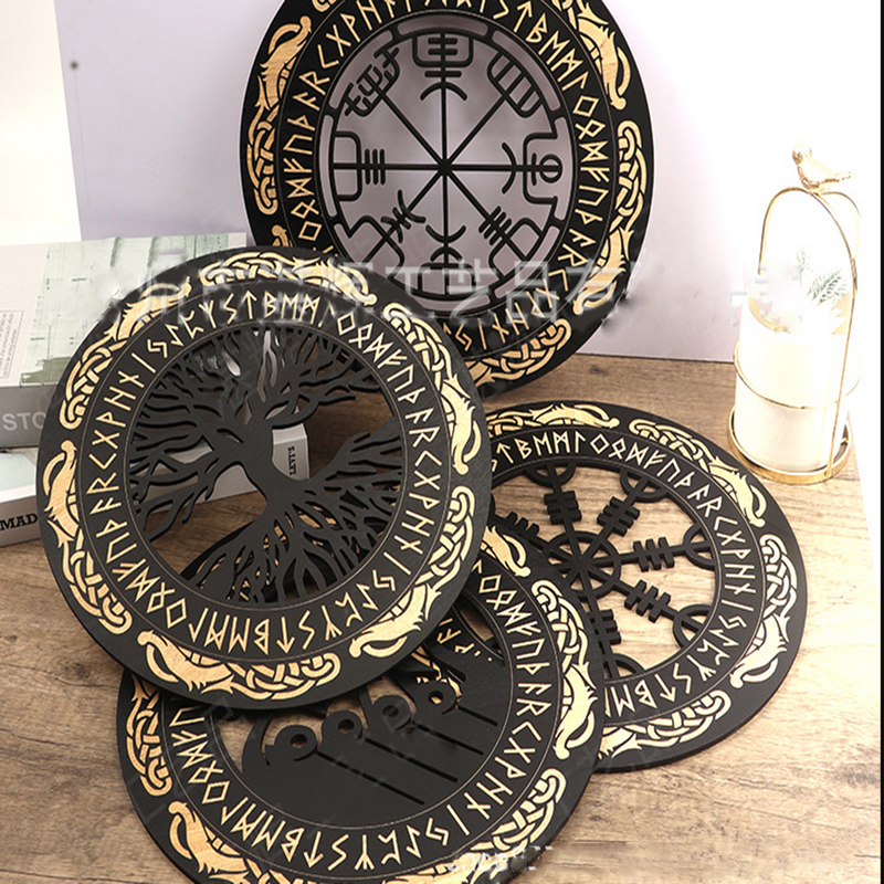 4PCS Set Wall Art Nordic Vikin - огляд і ціна Family Tree Print