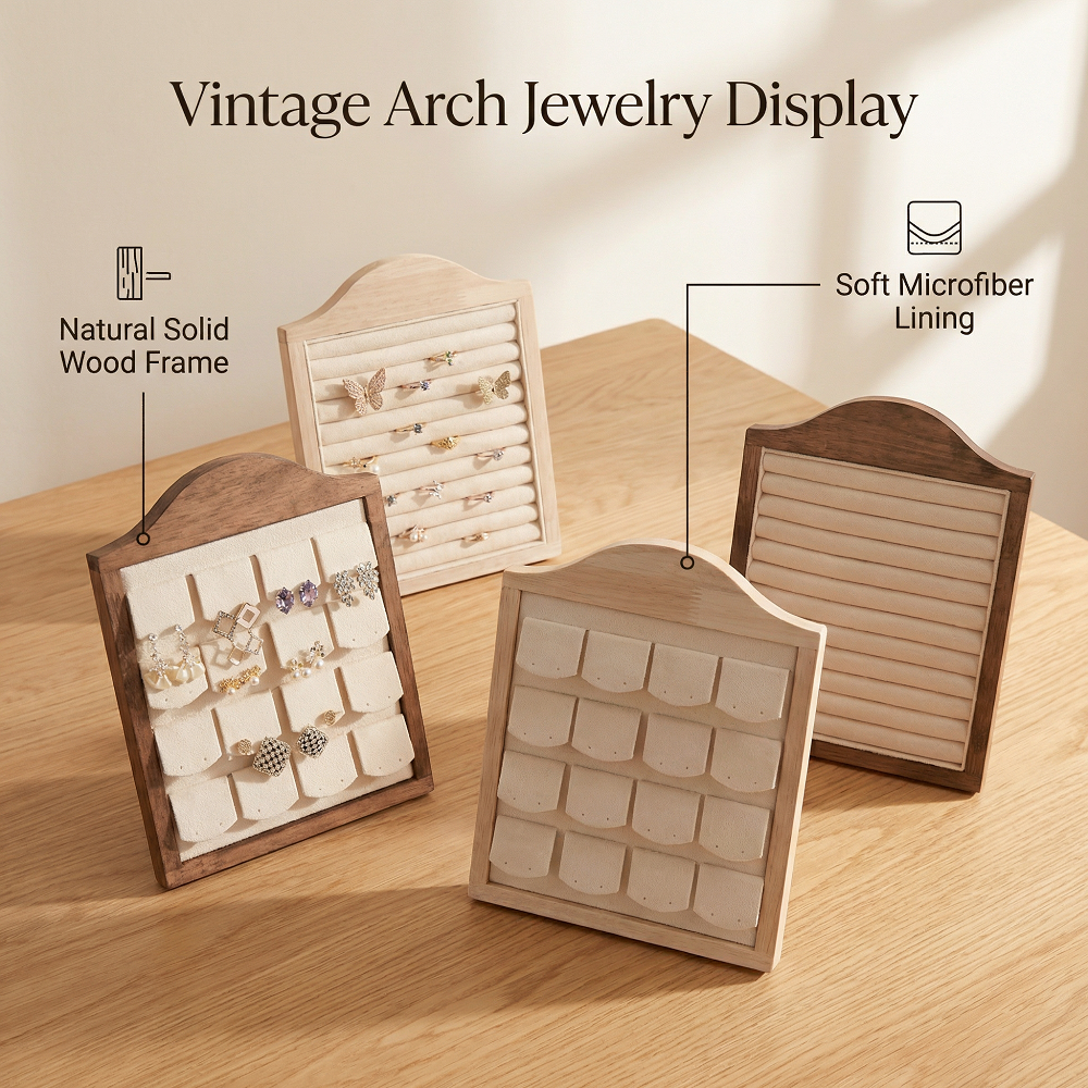 1 Pcs Wood Earrings Ring Photo - огляд і ціна Engraved Wood Frame