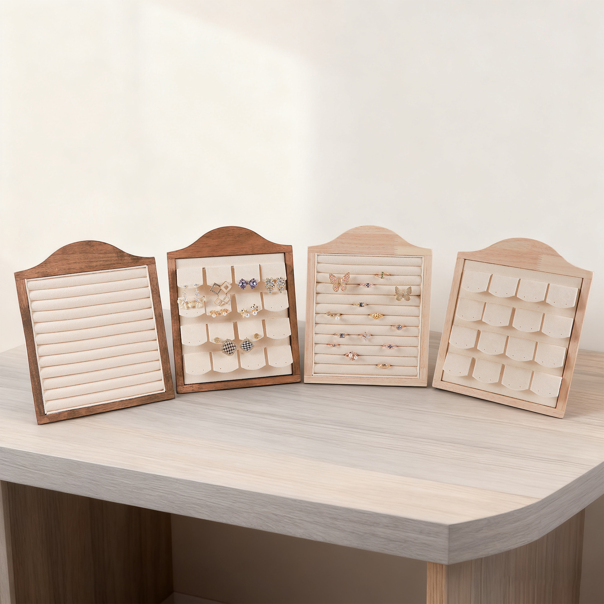 1 Pcs Wood Earrings Ring Photo - огляд і ціна Engraved Wood Frame