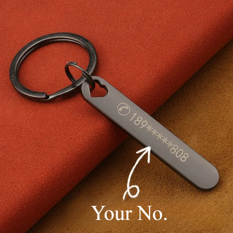 Custom Keychain with Free Engr - огляд і ціна Initial Ring Custom