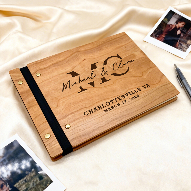 Personalized Wedding Guest Boo - огляд і ціна Custom Photo Book