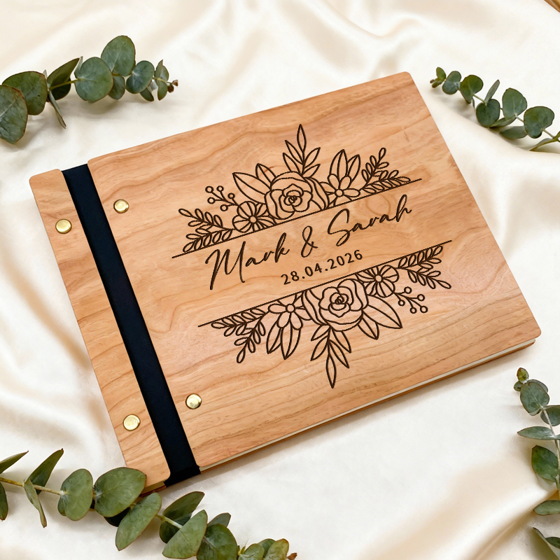 Personalized Wedding Guest Boo - огляд і ціна Custom Photo Book