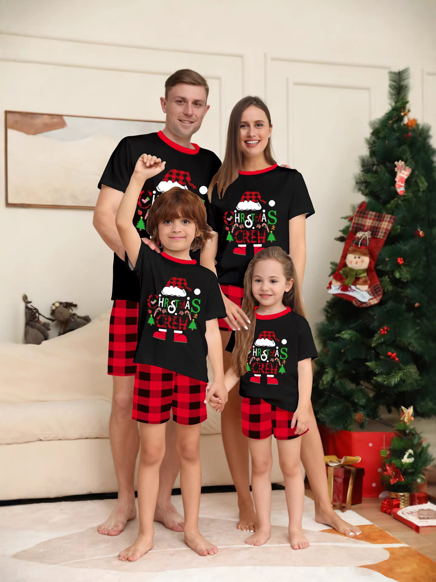 Christmas Family Pajamas Match - огляд і ціна Family Tree Print