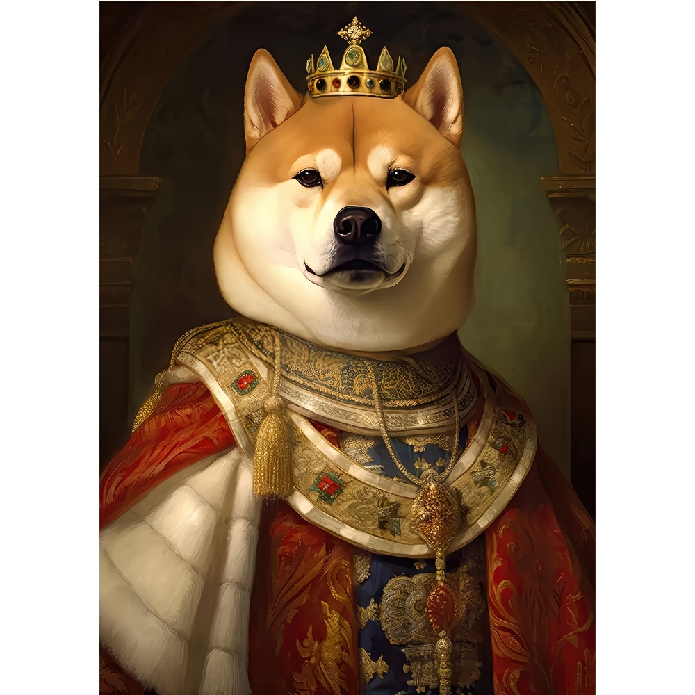 Personalized Royal Pet Portrai - огляд і ціна Pet Portrait Custom