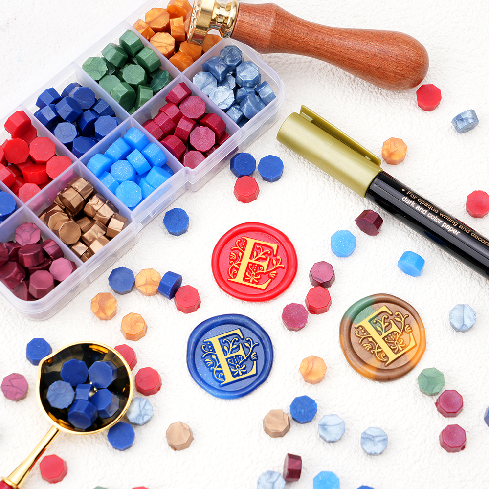 Alphabet Wax Seal Stamp Set -  - огляд і ціна Wax Seal Letter Kit