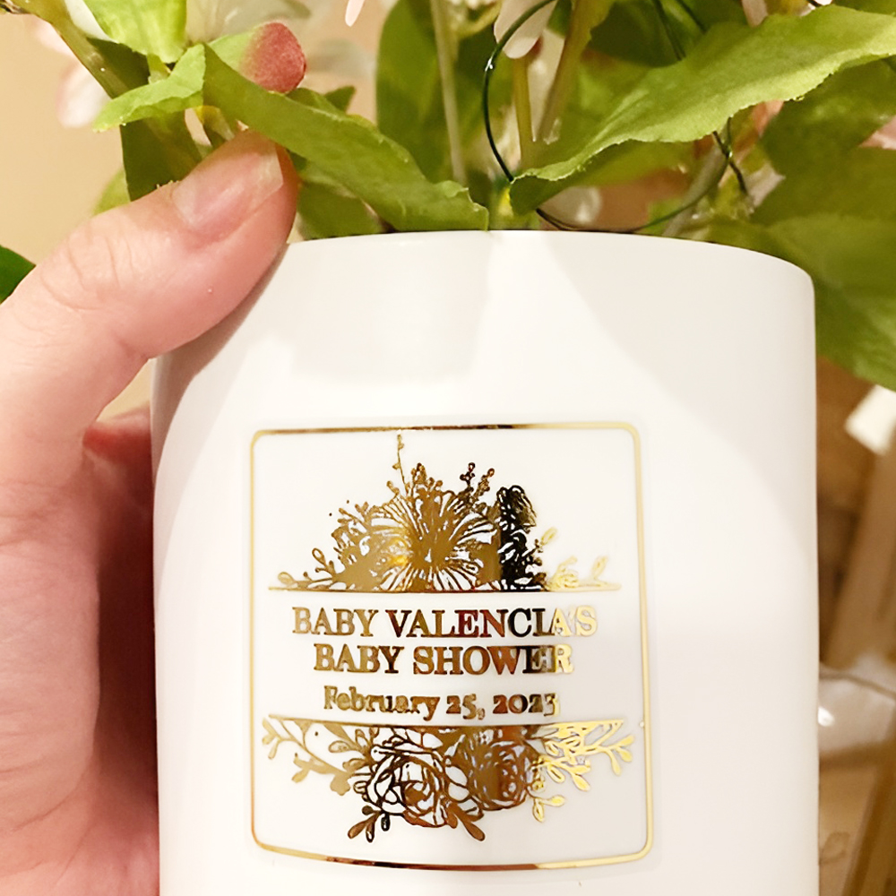 50 Sheets Personalized Wedding - огляд і ціна Personalised Candle Label