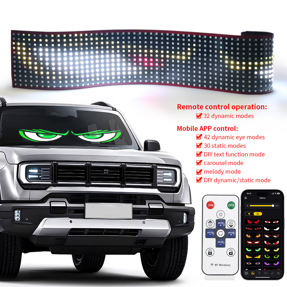Truck Devil Eyes LED Light APP - огляд і ціна Custom Map Poster