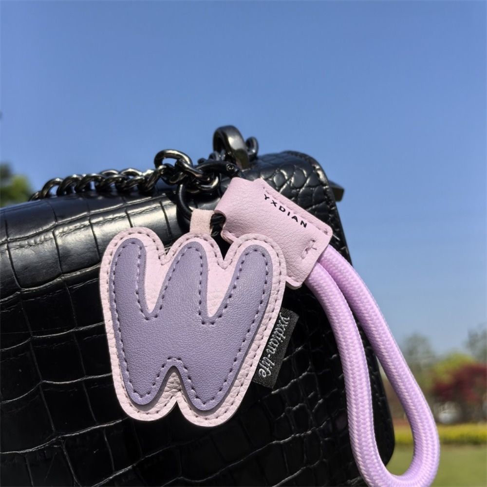 Sweet 26 Letter Keychain PU Le - огляд і ціна Monogram Keychain Leather