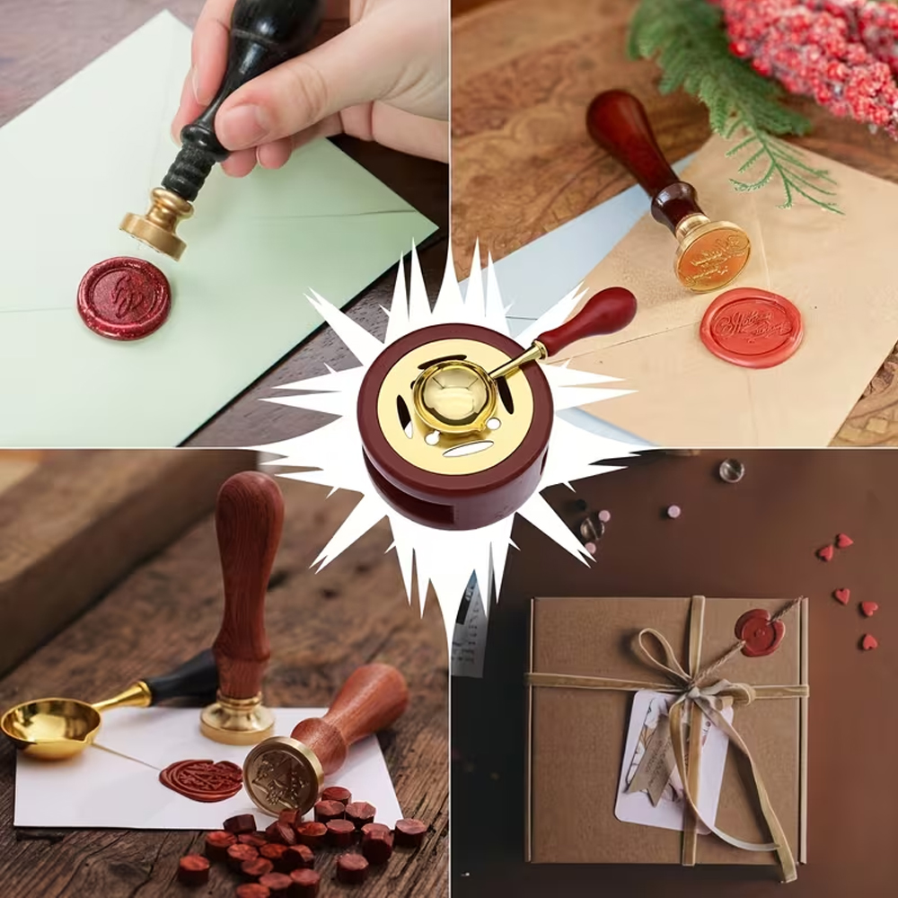 200Pcs Box Sealing Wax Beads,  - огляд і ціна Wax Seal Letter Kit